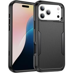 Mobigear Ultra Tough iPhone 17 Pro Max Hoesje Hardcase Backcover Shockproof - Zwart