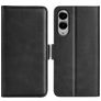 Mobigear Slim Magnet Samsung Galaxy S25 Edge Hoesje Bookcase Portemonnee - Zwart