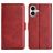 Mobigear Slim Magnet iPhone 17 Hoesje Bookcase Portemonnee - Rood