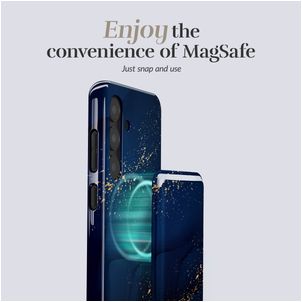 MIO Pasjeshouder - 3 Pasjes - MagSafe Compatible - Midnight Sparkle