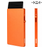 Valenta Cardprotector Aluminium Pasjeshouder - 5 Pasjes - MagSafe Compatible - Oranje