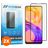 Mobigear Premium Realme 8 Glazen Screenprotector - Case Friendly - Zwart (2-Pack)