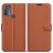 Mobigear Classic Motorola Moto G50 Hoesje Bookcase Portemonnee - Bruin