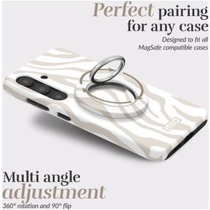 MIO Holder MagSafe Telefoon Ring - Sandy Zebra Universeel
