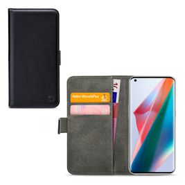 Mobilize Classic Gelly Wallet OPPO Find X3 Hoesje Bookcase Portemonnee - Zwart