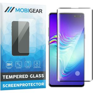 Mobigear Premium Samsung Galaxy S10 5G Glazen Screenprotector - Case Friendly - Zwart