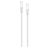 Mobilize Strong Nylon USB-C naar USB-C Kabel 2 Meter - Wit