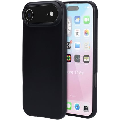 Mobiparts Classic iPhone Air Hoesje Flexibel TPU Backcover - Zwart