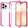 Mobigear Full Bumper iPhone 14 Pro Hoesje Hardcase Backcover Shockproof - Magenta