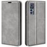 Mobigear Retro Slim TCL 30 Plus Hoesje Bookcase Portemonnee - Grijs