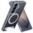Mobiparts Hardcover Doorzichtig Samsung Galaxy S26 MagSafe Hoesje Hardcase Backcover met Standaard - Transparant