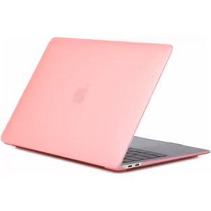 Mobigear Matte MacBook Air 13 Inch (2018-2020) Hoes Hardshell Laptopcover MacBook Case - Roze - Model A1932 / A2179 / A2337
