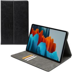 Mobilize Premium Folio Samsung Galaxy Tab S7 Hoes Bookcase - Zwart