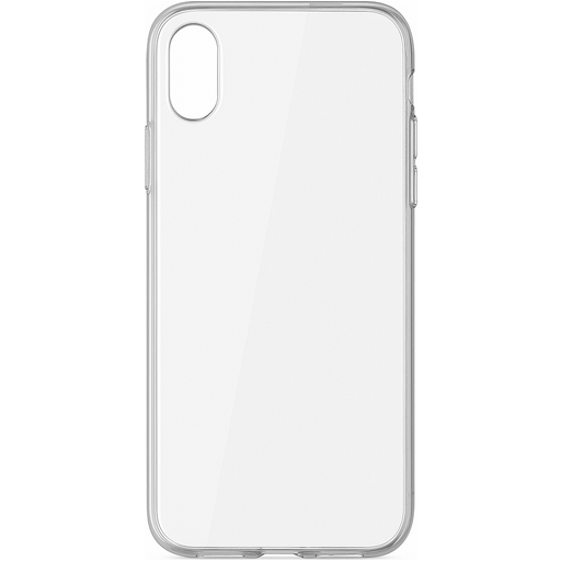 Mobigear Ultra Thin Doorzichtig iPhone XS Hoesje Flexibel TPU Extra Dun Backcover - Transparant