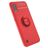Mobigear Armor Ring Samsung Galaxy A01 Hoesje Flexibel TPU Backcover Shockproof met Ringhouder - Rood