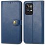 Mobigear Snap Button Realme GT2 Pro Hoesje Bookcase Portemonnee - Blauw