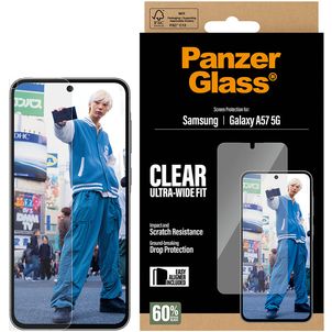 PanzerGlass Ultra-Wide Fit Samsung Galaxy A57 Glazen Screenprotector - Case Friendly