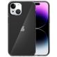 Mobigear Crystal iPhone 15 Plus Hoesje Hardcase Backcover - Grijs