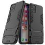 Mobigear Armor Stand iPhone 11 Pro Max Hoesje Hardcase Backcover Shockproof met Standaard - Zwart
