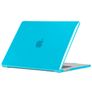Mobigear Glossy MacBook Air 13 Inch (2022-2026) Hoes Hardshell Laptopcover MacBook Case - Blauw - Model A2681 / A3113 / A3240 / A3449
