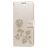 Mobigear Roses Xiaomi Redmi Note 9S Hoesje Bookcase Portemonnee - Goud