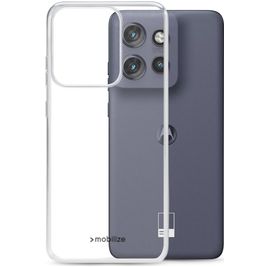 Mobilize Gelly Doorzichtig Motorola Edge 50 Neo Hoesje Flexibel TPU Backcover - Transparant