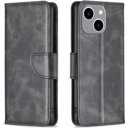 Mobigear Excellent iPhone 15 Plus Hoesje Bookcase Portemonnee - Zwart