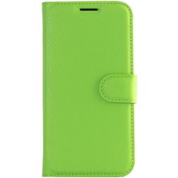 Mobigear Classic Samsung Galaxy S7 Hoesje Bookcase Portemonnee - Groen