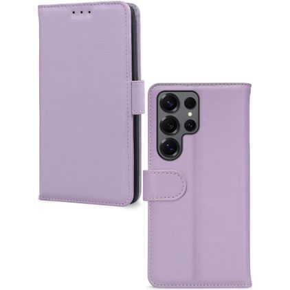 Mobilize Premium Gelly Samsung Galaxy S26 Ultra Hoesje Bookcase Portemonnee - Paars