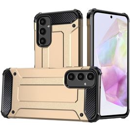 Mobigear Outdoor Samsung Galaxy A16 Hoesje Hardcase Backcover Shockproof - Goud
