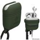 Catalyst Waterproof Apple AirPods 1 Hoesje Flexibel Siliconen Waterdicht - Donkergroen