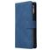 Mobigear Zipper Samsung Galaxy S10 Lite Hoesje Bookcase Portemonnee - Blauw