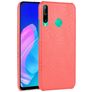 Mobigear Croco Huawei P40 Lite E Hoesje Hardcase Backcover - Rood