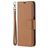 Mobigear Excellent Samsung Galaxy A12 Hoesje Bookcase Portemonnee - Cognac