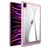 Mobigear Crystal iPad Pro 11 Inch (2020) Hardcase Backcover - Transparant / Roze