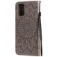 Mobigear Sunflower Samsung Galaxy S20 Plus Hoesje Bookcase Portemonnee - Grijs