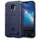 Mobigear Rugged Shield Nokia 2.2 Hoesje Flexibel TPU Backcover Shockproof - Blauw