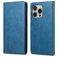 Mobigear Wallet iPhone 16 Pro Hoesje Bookcase Portemonnee - Blauw