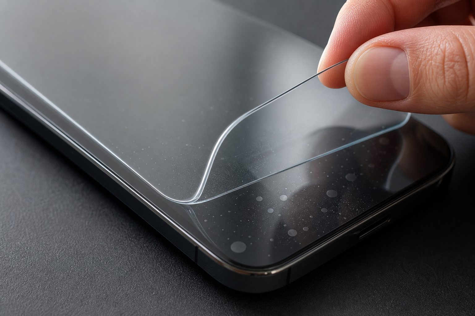 Waarom reageert je touchscreen niet goed met een screenprotector?