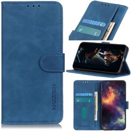 Mobigear Retro Samsung Galaxy S20 Hoesje Bookcase Portemonnee - Blauw