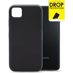 My Style Tough Samsung Galaxy A22 5G Hoesje Hardcase Backcover Shockproof - Zwart