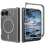 Mobigear Shockproof iPhone Duo MagSafe Hoesje Hardcase Backcover - Dark Grey