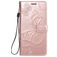 Mobigear Butterfly Samsung Galaxy A31 Hoesje Bookcase Portemonnee - Roségoud