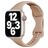 Mobigear Sport Slim Siliconen Apple Watch Bandje Druksluiting - 49/46/45/44 mm - Roze