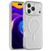 Mobigear Shockproof iPhone 17 Pro Max MagSafe Hoesje Hardcase Backcover - Wit