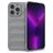Mobigear Bumpy iPhone 14 Pro Max Hoesje Flexibel TPU Backcover - Grijs