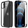 Valenta Full Cover iPhone 12 Mini Hoesje Gehard Glas Backcover Shockproof - Zwart