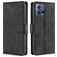 Mobigear Croco Motorola Edge 30 Fusion Hoesje Bookcase Portemonnee - Zwart