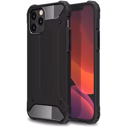 Mobigear Outdoor iPhone 12 Pro Hoesje Hardcase Backcover Shockproof - Zwart