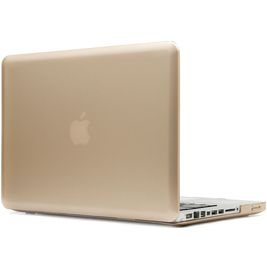 Mobigear Metallic MacBook Pro 13 Inch (2012-2015) Hoes Hardshell Laptopcover MacBook Case - Goud - Model A1425 / A1502